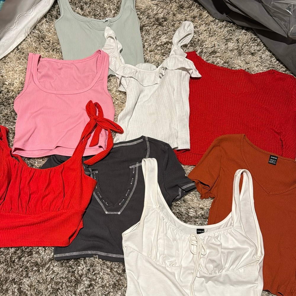 Cute crop tops- sold together